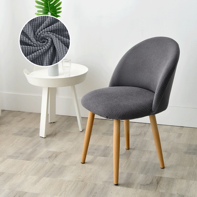 Housse de chaise scandinave Bleu canard - Housse Design